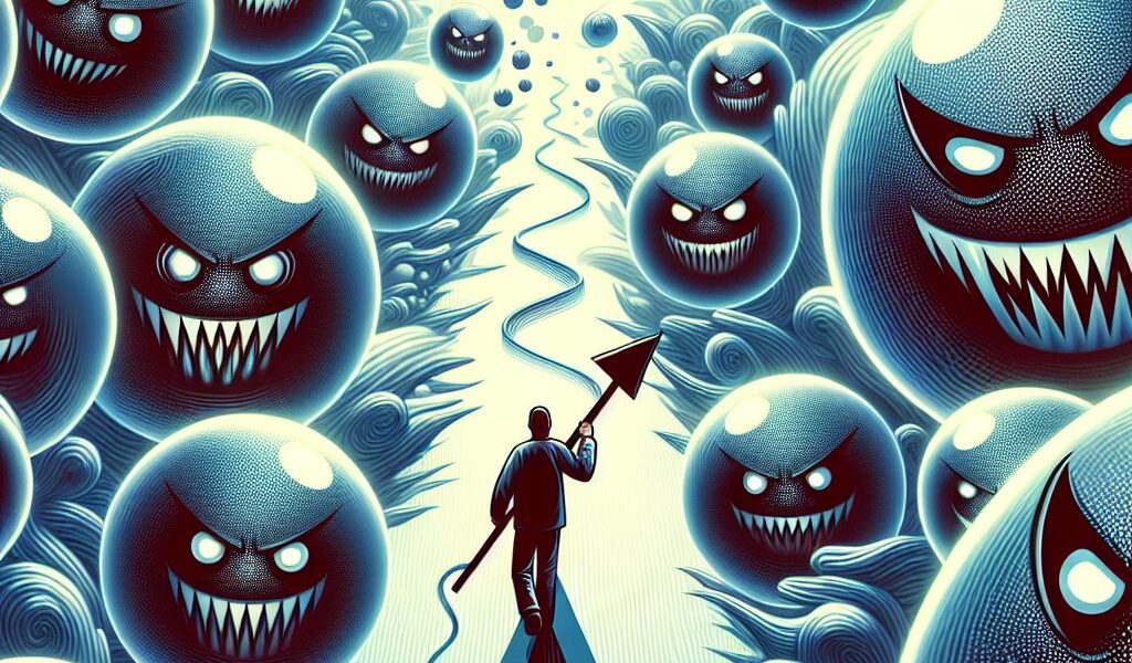 "Startup founder warning about hiring mistakes during a meeting, illustrating the importance of effective team selection for startup success."