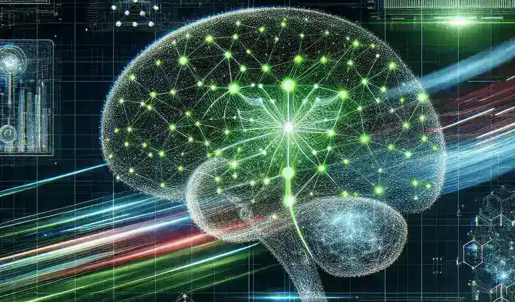 "Ilustrasi platform AI Enterprise terbaru dari Nvidia, menampilkan fitur personalisasi model untuk meningkatkan efisiensi dan kinerja AI di berbagai industri."